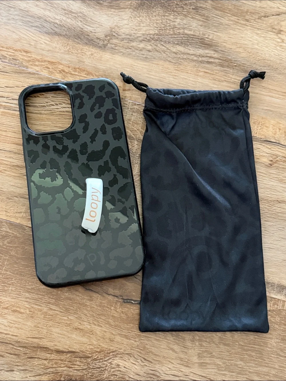 iPhone 12 Pro Max Loopy Midnight Leopard Phone Case